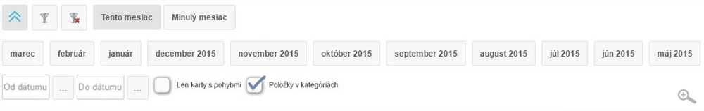 Rozšírený filter v rozboroch Rozšírený filter v rozboroch
