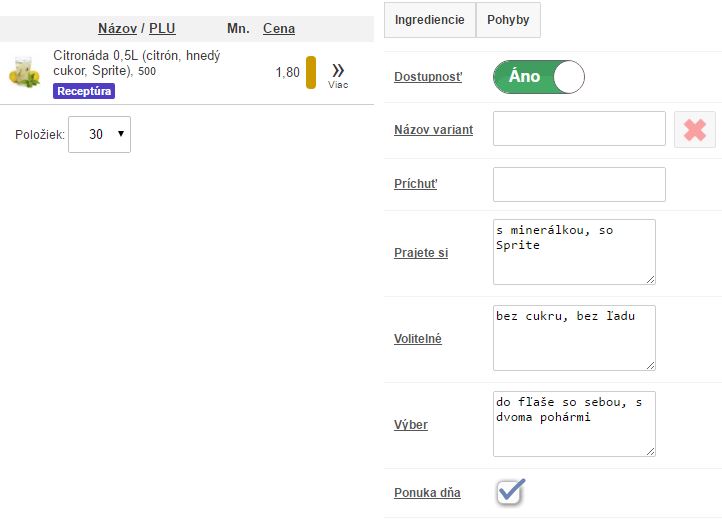 Nastavenie voliteľných vlastností na karte v záložke Pre verejnosť. Nastavenie voliteľných vlastností na karte v záložke Pre verejnosť.